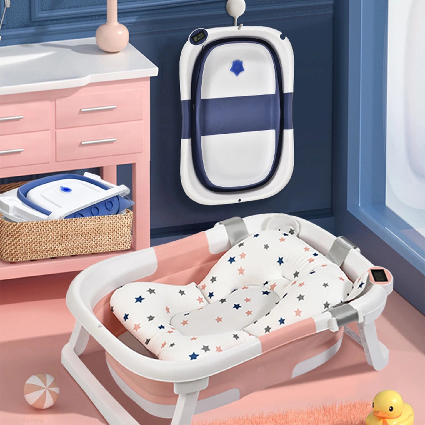 Baignoire bébé sur pied