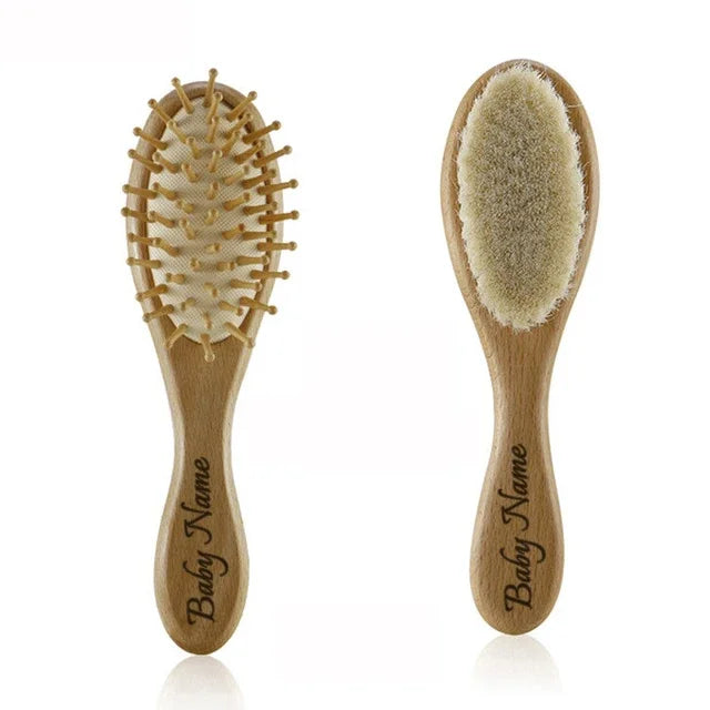 Ensemble de brosse à cheveux bébé personnalisable